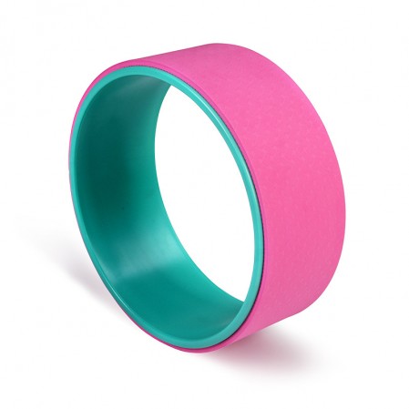 Sports Yoga Wheel  & Strap ,block Set for Back Pain, Stretching, Improving Flexibility and Backbends.